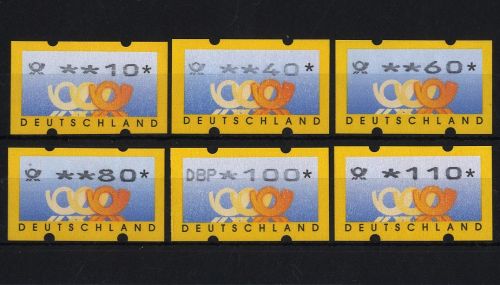 Bund, ATM 3.2 RS1 Restwert-Satz 1999 postfrisch