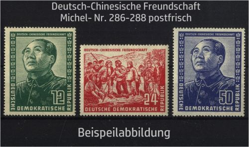 DDR, MiNr. 286-288 postfrisch - Deutsch-Chinesische Freundschaft