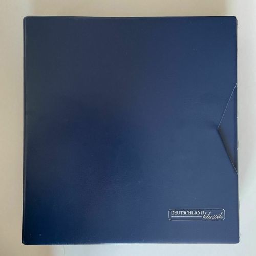DEUTSCHLAND Klassik Vordrucke schwarz/transparent / Binder 2001-2022 AUSWÄHLEN