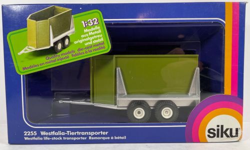 SIKU 2255 - Westfalia-Tiertransporter - Farmer Serie 1:32 OVP - 1. Version - Sehr selten!