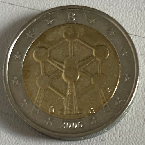 Belgien 2 Euro Gedenkmünze 2006 - Atomium - st
