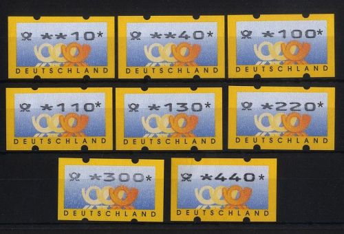 Bund, ATM 3.2 TS1 Tastensatz von 1999 postfrisch