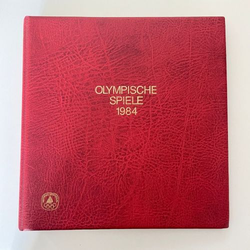 Olympische Spiele 1984 - postfrische Motivsammlung - in KABE Ringbinder