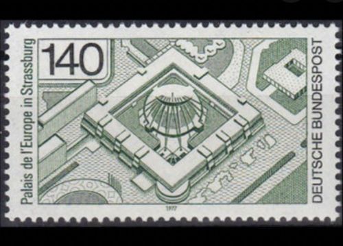 Bund, Michel Nr. 921 postfrisch - Palais de l´Europe