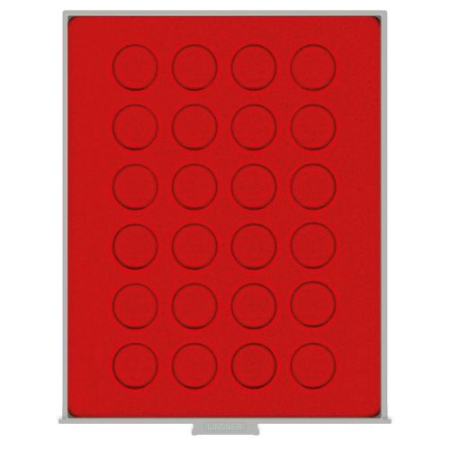 Lindner Münzboxen Standard runde Vertiefungen - gebraucht ==> Aussuchen!