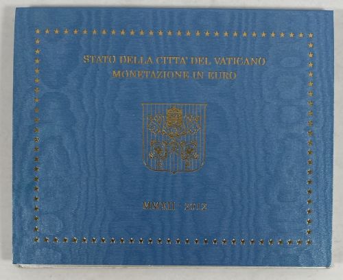Vatikan Euro KMS 2012 Kursmünzensatz - Pontifikat Benedikt der XVI