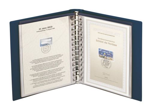 ETB-Album mit 20 Klarsichthüllen - Lindner Ersttagsblatt-Album