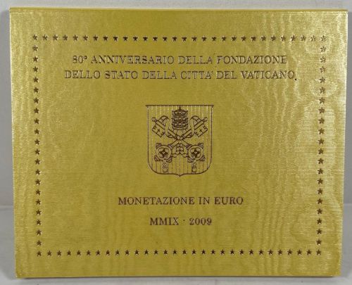 Vatikan Euro KMS 2009 Kursmünzensatz - Papst Benedikt XVI