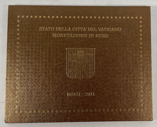 Vatikan Euro KMS 2011 Kursmünzensatz - Papst Benedikt XVI