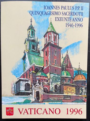 Vatikan 1996 - amtliches Jahrbuch postfrisch komplett - Papst Johannes Paul II
