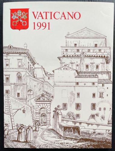 Vatikan 1991 - amtliches Jahrbuch postfrisch komplett - Papst Johannes Paul II