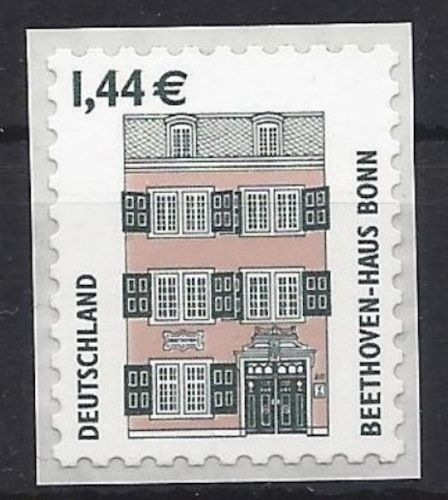 Bund, Michel Nr. 2348 postfrisch - Beethoven-Haus Bonn selbstklebend