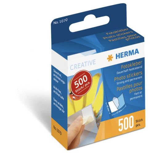 500 Fotokleber Klebepunkte