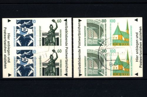 Bund Michel Nr. 1531-1534 SWK selbstklebend gestempelt aus MH 27