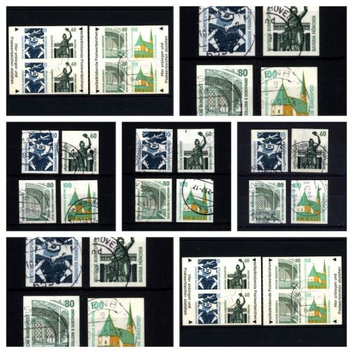 Bund Michel Nr. 1531-1534 SWK selbstklebend gestempelt aus MH 27 => Aussuchen!