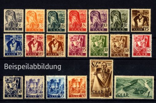 Saarland, Michel Nr. 206-225 Z postfrisch