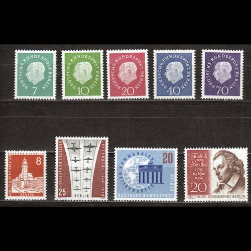 Berlin, Jahrgang 1959 postfrisch komplett