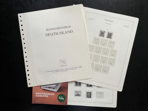 KABE Vordruck BRD Bund Deutschland 1975-1979 - gebraucht