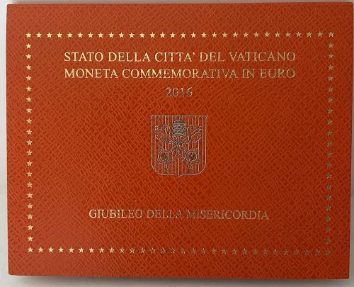 Vatikan 2 Euro 2016 Gedenkmünze im Folder - Barmherzigkeit - Blister