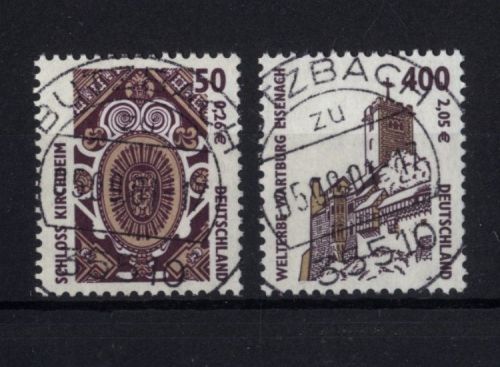Bund, Michel Nr. 2210-2211 gestempelt - Vollstempel Ersttag Butzbach