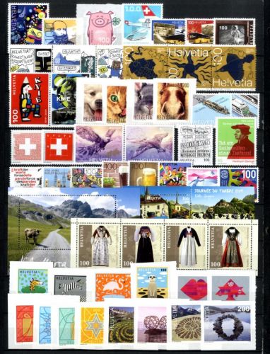 Schweiz Briefmarken Jahrgang 2019 postfrisch komplett