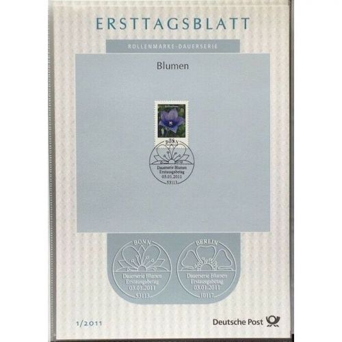 BRD / BUND ETB Erstagsbätter Sammlung Jahrgang 2011 komplett