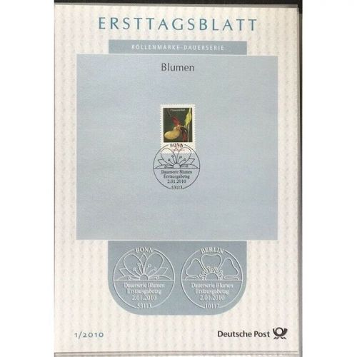 BRD / BUND ETB Erstagsbätter Sammlung Jahrgang 2010 komplett