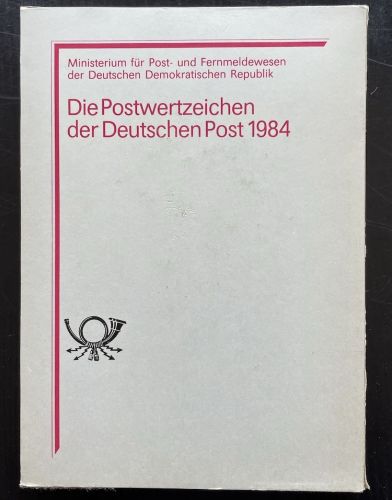 DDR Jahrbuch Die Postwertzeichen der ehemaligen DDR 1984-1990 => Aussuchen