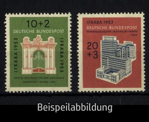 Bund, Michel Nr. 171-172 postfrisch - Thurn & Taxis Palast