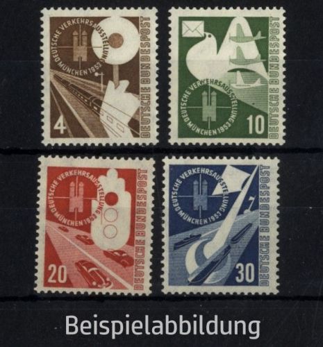 Bund, Michel Nr. 167-170 postfrisch - Verkehrsausstellung München 1953