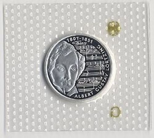 10 DM - Albert Lortzing - 2001 PP - Prägestätte G