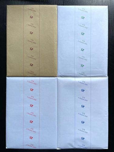 BRD / BUND ETB Erstagsbätter Sammlung Jahrgang 2000 komplett