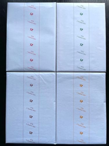BRD / BUND ETB Erstagsbätter Sammlung Jahrgang 2001 komplett