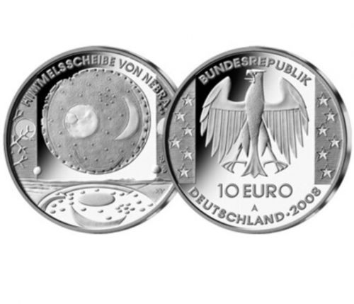 10 EURO - Himmelsscheibe von Nebra - 2008 PP - Polierte Platte