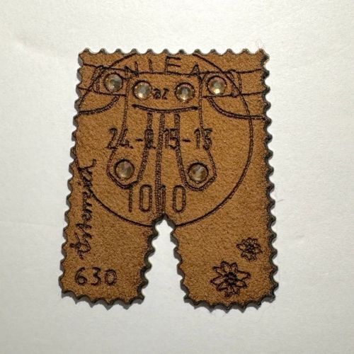 ÖSTERREICH MiNr. 3231 gestempelt - 2015 - Lederhose Swarovski - Stempel Wien