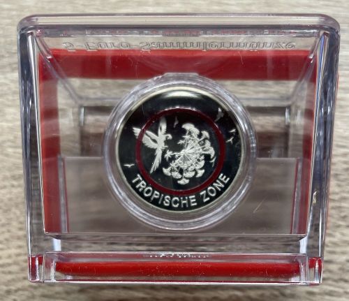 Deutschland 5 Euro 2017 - F Stuttgart - Tropische Zone PP Spiegelglanz im Etui