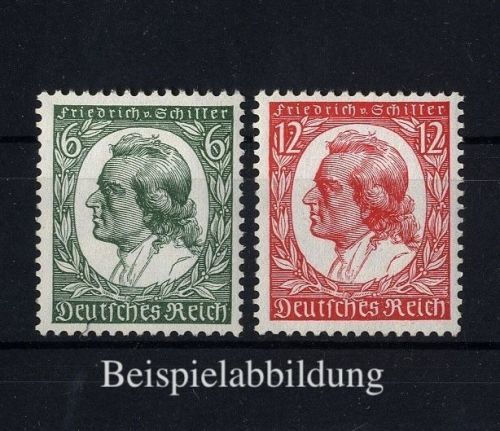 Deutsches Reich, Michel Nr. 554-555 postfrisch - Friedrich von Schiller