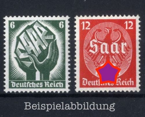 Deutsches Reich, Michel Nr. 544-545 postfrisch - Saarabstimmung