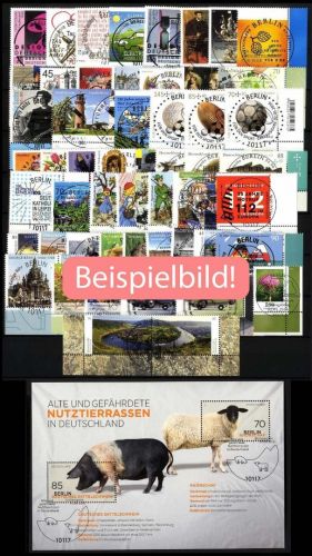 BUND Jahrgang - gestempelt ESST Berlin - ECKRAND - 2016 - mit Blocks