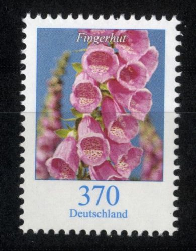 Bund, Michel Nr. 3501 postfrisch - Freimarke Blumen 370 cent Fingerhut (Digitalis purpurea)