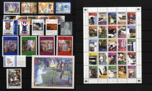VATIKAN Jahrgang 2003 postfrisch komplett inklusive Blocks