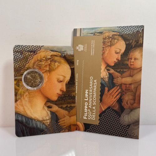 San Marino 2 Euro 2019 - Filippo Lippi - Original im Blister OVP