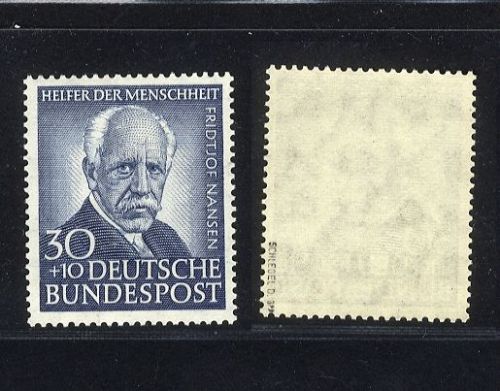 Bund, Michel Nr. 176 postfrisch, geprüft Schlegel BPP - Fridjof Nansen
