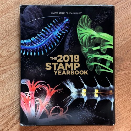 USA Jahrbuch 2018 USPS Commemorative Stamp Collection - GESTEMPELT!