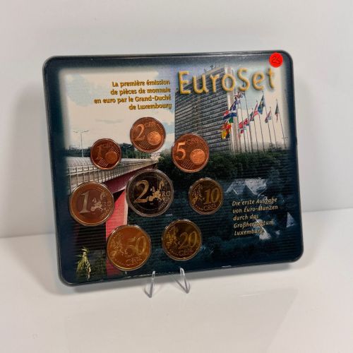 LUXEMBURG 2002 Kursmünzensatz KMS st - original OVP in Blister Euroset