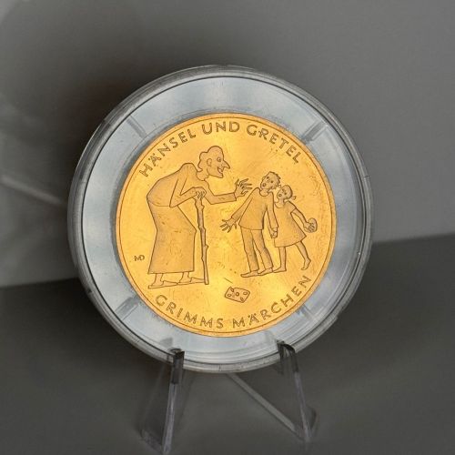 10 EURO 2014 G - Grimms Märchen Hänsel und Gretel - mit 24K Goldauflage