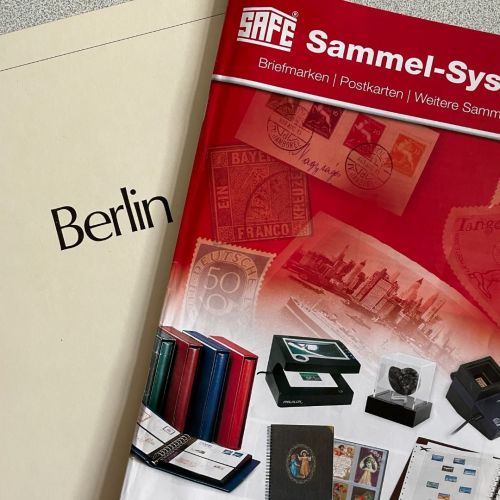 SAFE dual Vordrucke Berlin 1981-1990 mit Jahresschmuckblätter gebraucht