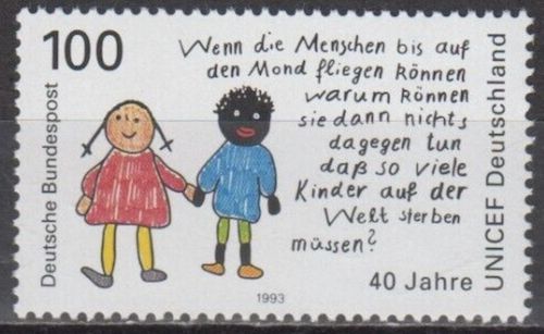 Bund, Michel Nr. 1682 postfrisch - 40 Jahre UNICEF