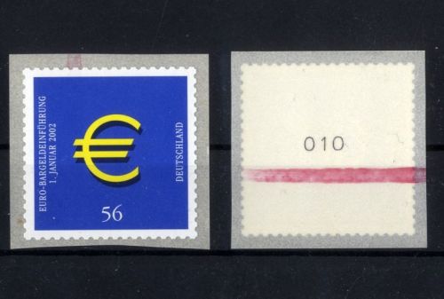 Bund, Michel Nr. 2236 postfrisch Rollenmarke Nr. 10 selbstklebend