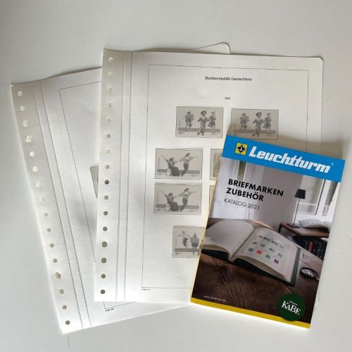 KABE Bi-Collect Vordrucke Bund BRD Deutschland 1980-1984 gebraucht - Nr. 332940